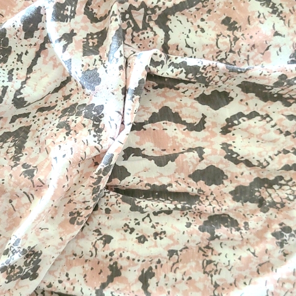 Sundry Snakeskin Wrap Tank Top - Picture 3 of 3